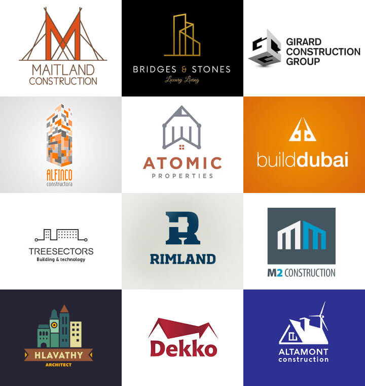 Идеи названия организации. Название строительных фирм. Логотип строительной фирмы. Название и логотип строительной компании. Логотипы иностранных строительных компаний.