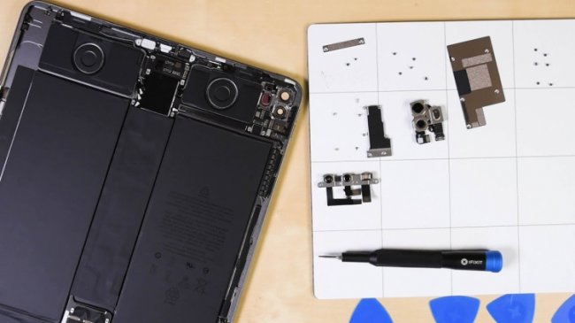Видео: разборка iFixit нового Apple iPad Pro показала низкую ремонтопригодность — 3 из 10 - «Новости сети»