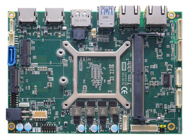 Одноплатный компьютер Axiomtek CAPA13R получил чип AMD Ryzen Embedded - «Новости сети»