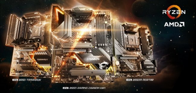 MSI представила материнские платы серий MPG, MAG и PRO на чипсете AMD B550 - «Новости сети»
