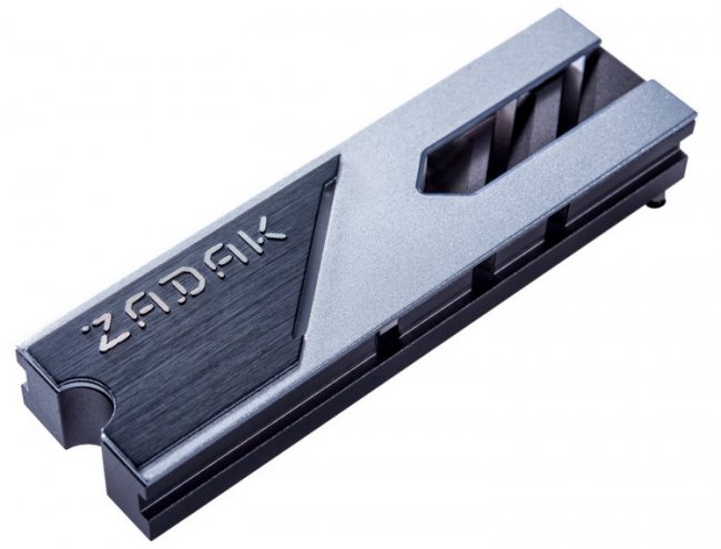 Накопитель ZADAK SPARK PCIe M.2 RGB оснащается эффективным радиатором охлаждения - «Новости сети»