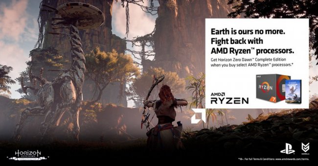 AMD раздаёт ПК-версию Horizon: Zero Dawn при покупке процессоров Ryzen 3000 - «Новости сети»
