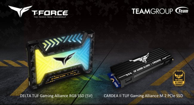 Team Group и ASUS выпустили SSD-накопители TUF Gaming, в том числе с RGB-подсветкой - «Новости сети»