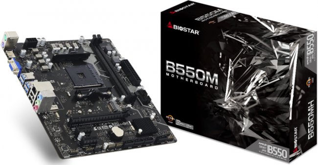 Плата Biostar B550MH поддерживает SSD-накопители М.2 PCIe 4.0 x4 - «Новости сети»