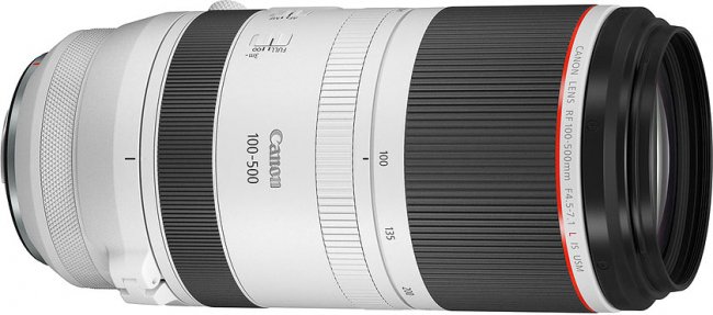 Canon представила RF 100–500 мм F4.5–7.1L IS USM — первый суперзум для байонета RF - «Новости сети»