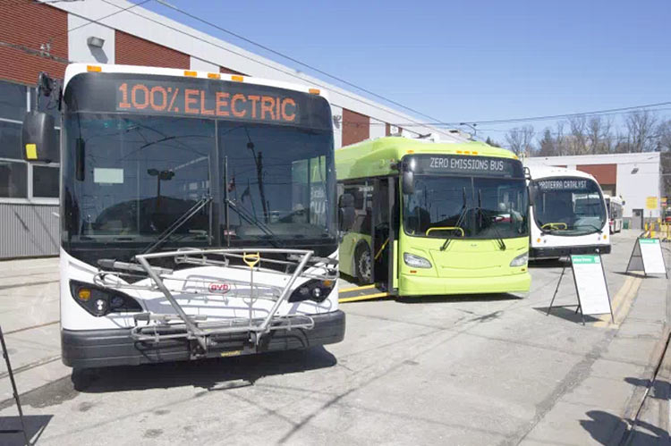 Канада решила вложить миллиарды долларов в электрификацию общественного транспорта - «Новости сети»