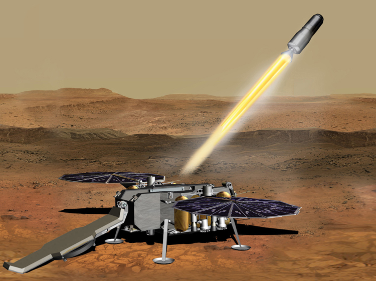 NASA нашла производителя двигателя для ракеты, которая заберёт образцы грунта с Марса - «Новости сети»