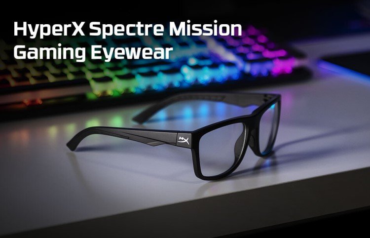 HyperX анонсировала очки для геймеров Spectre Mission Gaming - «Новости сети»