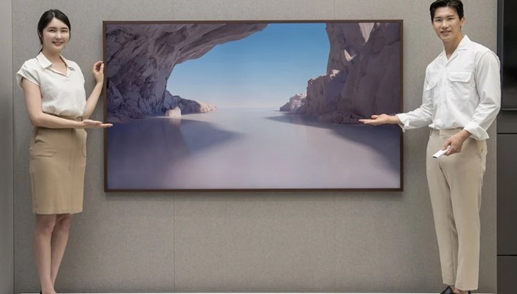 Представлен интерьерный телевизор Samsung The Frame с диагональю 85 дюймов - «Новости сети»