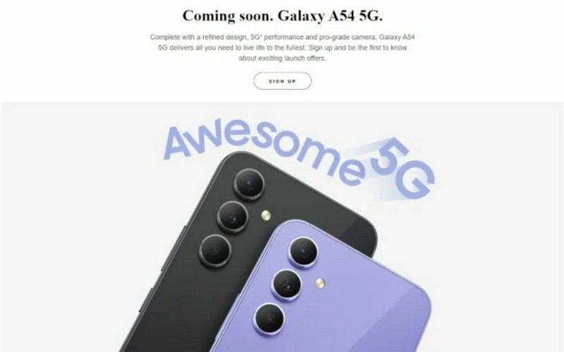 Samsung на следующей неделе представит Galaxy A54 5G и Galaxy A34 5G - «Новости сети»