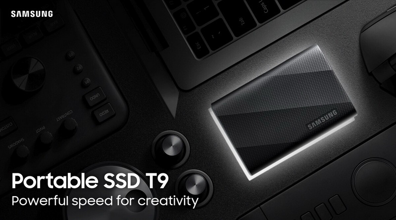 Samsung выпустила внешние накопители Portable SSD T9 со скоростью до 2000 Мбайт/с - «Новости сети»