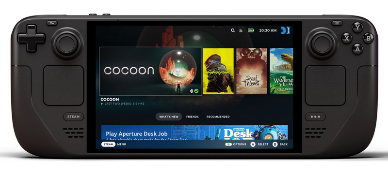 Valve представила обновлённую Steam Deck — OLED-экран, 6-нм процессор, увеличенный аккумулятор и Wi-Fi 6E - «Новости сети»