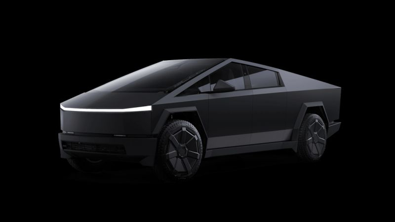 Чёрный Tesla Cybertruck можно получить за доплату в $6500, а ещё пикап может питать дом или заряжать другой электромобиль - «Новости сети»