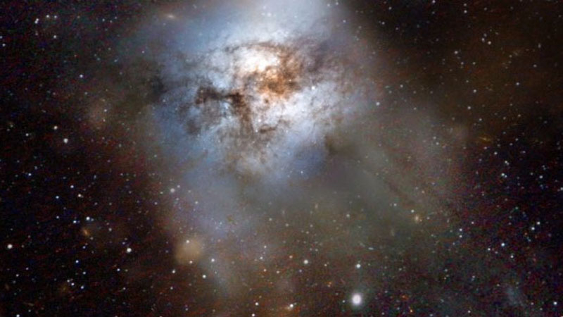 «Джеймс Уэбб» разглядел в огромной древней галактике шесть галактик меньшего размера - «Новости сети»