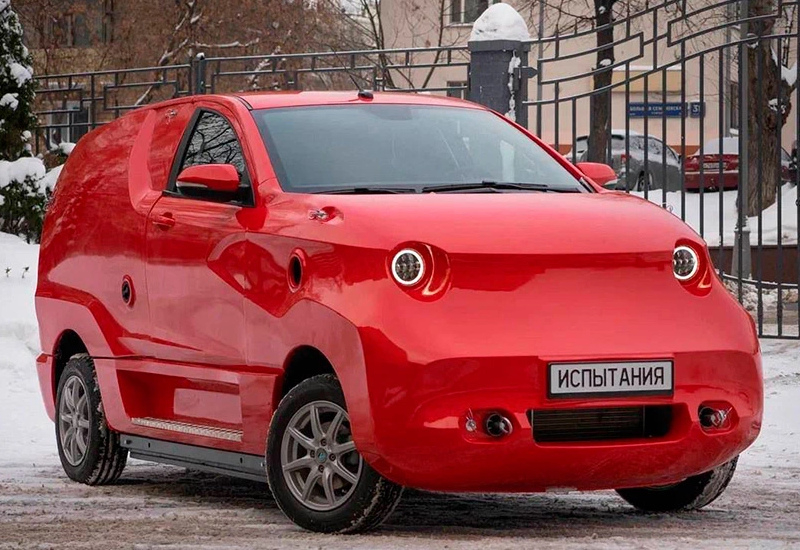 Представлен безобразный прототип российского электромобиля «Амбер» - «Новости сети»