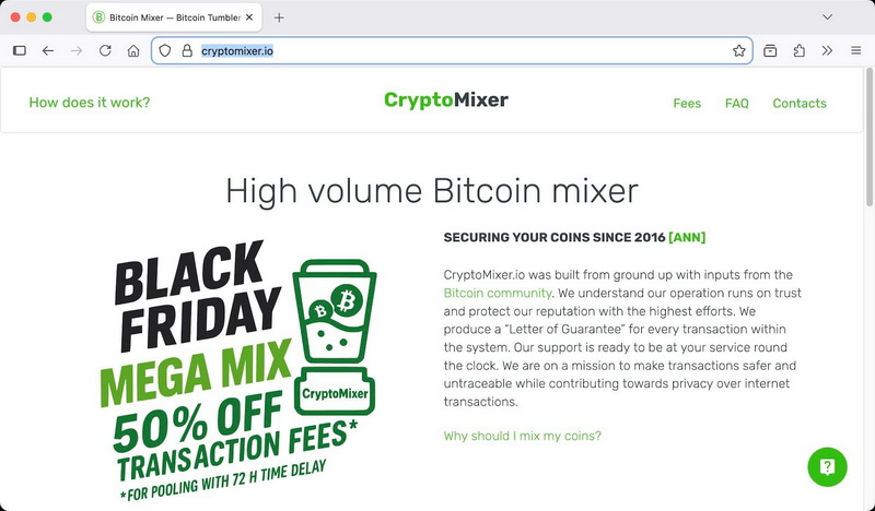 Полиция закрыла сервис Cryptomixer. Изъято 29 млн долларов в криптовалюте - «Новости»