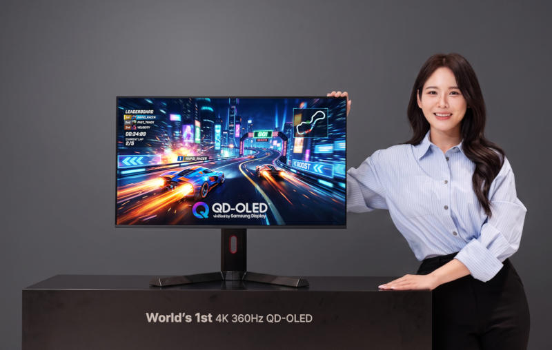 Samsung Display представила первый в мире дисплей QD-OLED с 4K при 360 Гц и потрясающими 680 Гц в Full HD - «Новости сети»
