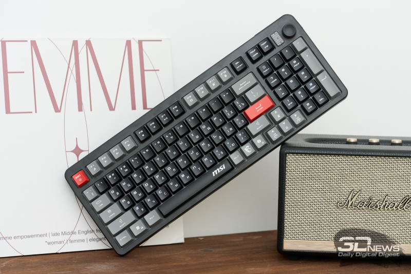 MSI FORGE GK320 и GK110: механика с горячей заменой свитчей и тихая мембранная клавиатура - «Новости сети»